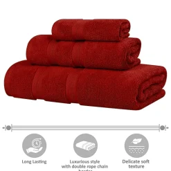 SUPERIOR® Smart Dry Cotton 8-pc. Quick Dry Bath Towel Set