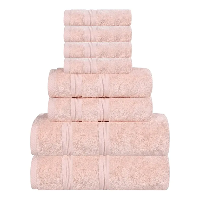 SUPERIOR® Smart Dry Cotton 8-pc. Quick Dry Bath Towel Set