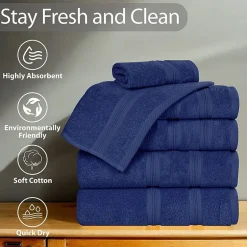SUPERIOR® Smart Dry Cotton 8-pc. Quick Dry Bath Towel Set
