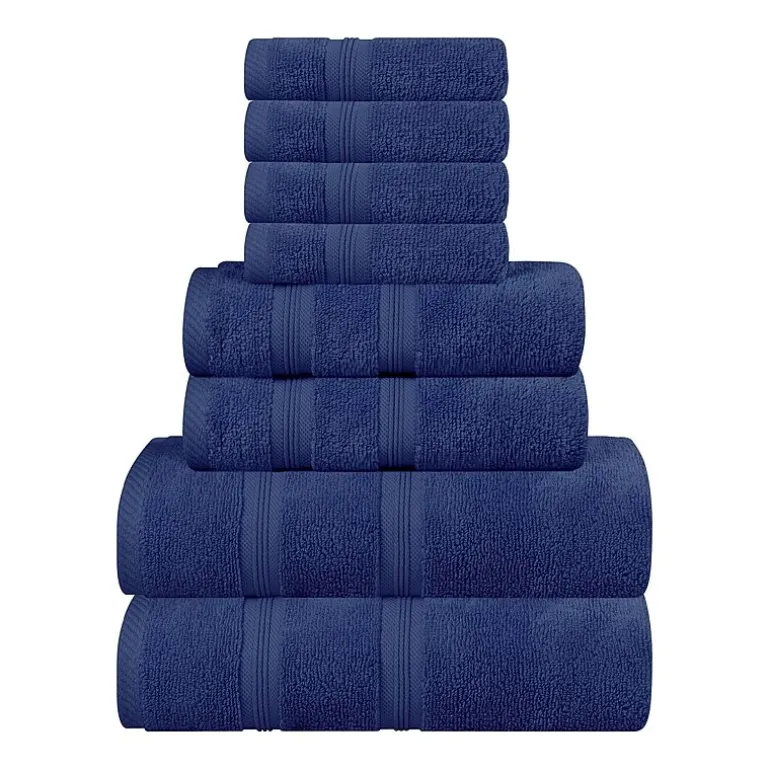 SUPERIOR® Smart Dry Cotton 8-pc. Quick Dry Bath Towel Set