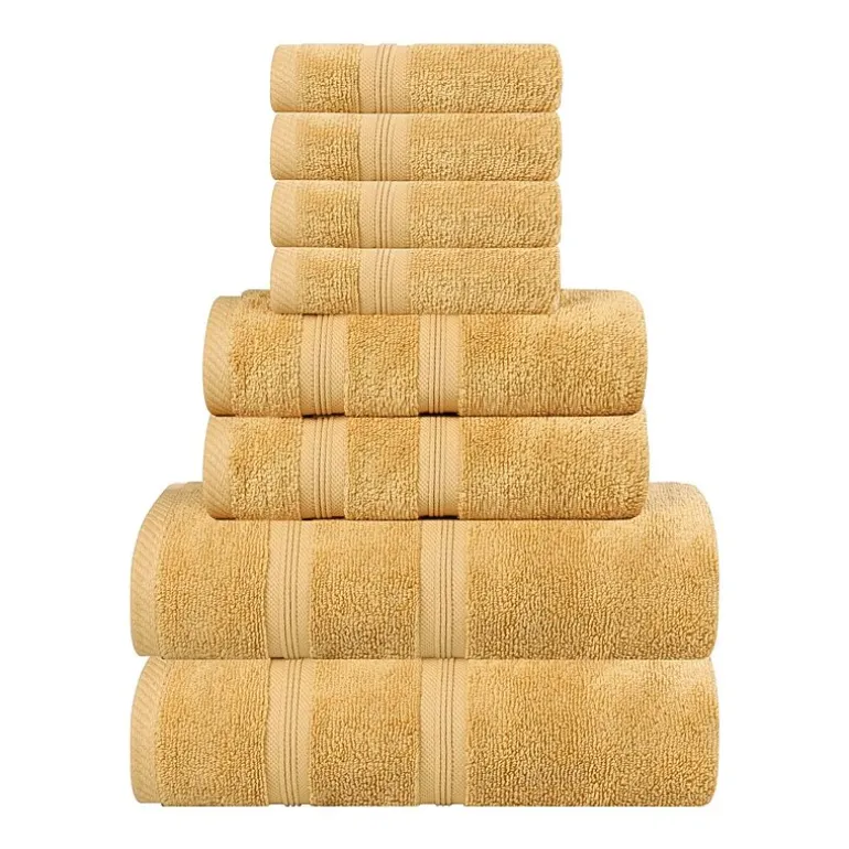 SUPERIOR® Smart Dry Cotton 8-pc. Quick Dry Bath Towel Set