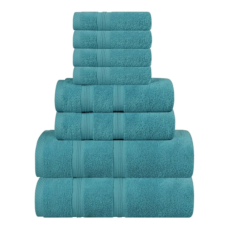 SUPERIOR® Smart Dry Cotton 8-pc. Quick Dry Bath Towel Set