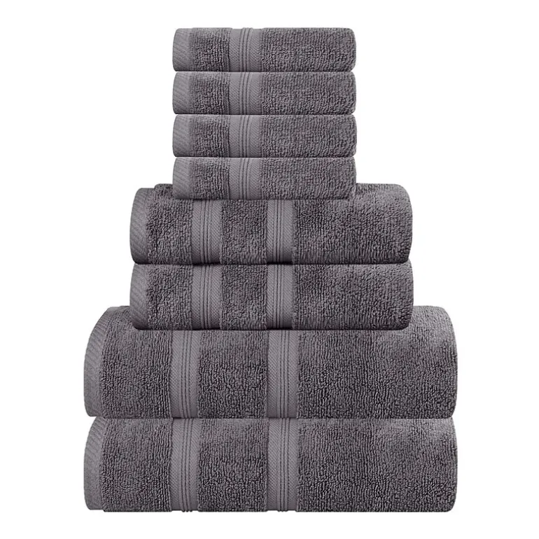 SUPERIOR® Smart Dry Cotton 8-pc. Quick Dry Bath Towel Set