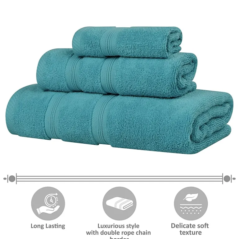 SUPERIOR® Smart Dry Cotton 8-pc. Quick Dry Bath Towel Set