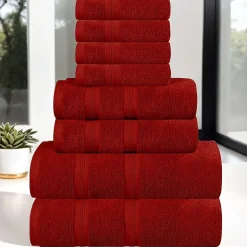 SUPERIOR® Smart Dry Cotton 8-pc. Quick Dry Bath Towel Set