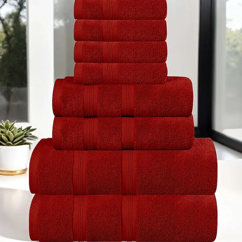 SUPERIOR® Smart Dry Cotton 8-pc. Quick Dry Bath Towel Set