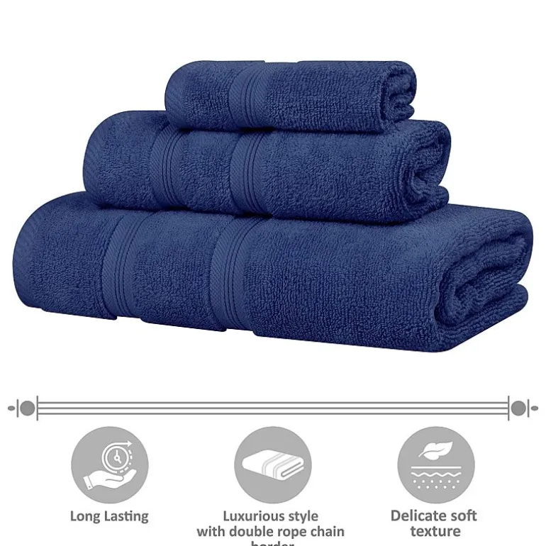 SUPERIOR® Smart Dry Cotton 8-pc. Quick Dry Bath Towel Set