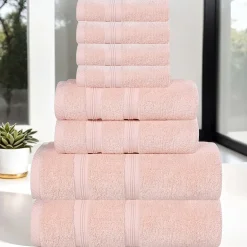 SUPERIOR® Smart Dry Cotton 8-pc. Quick Dry Bath Towel Set