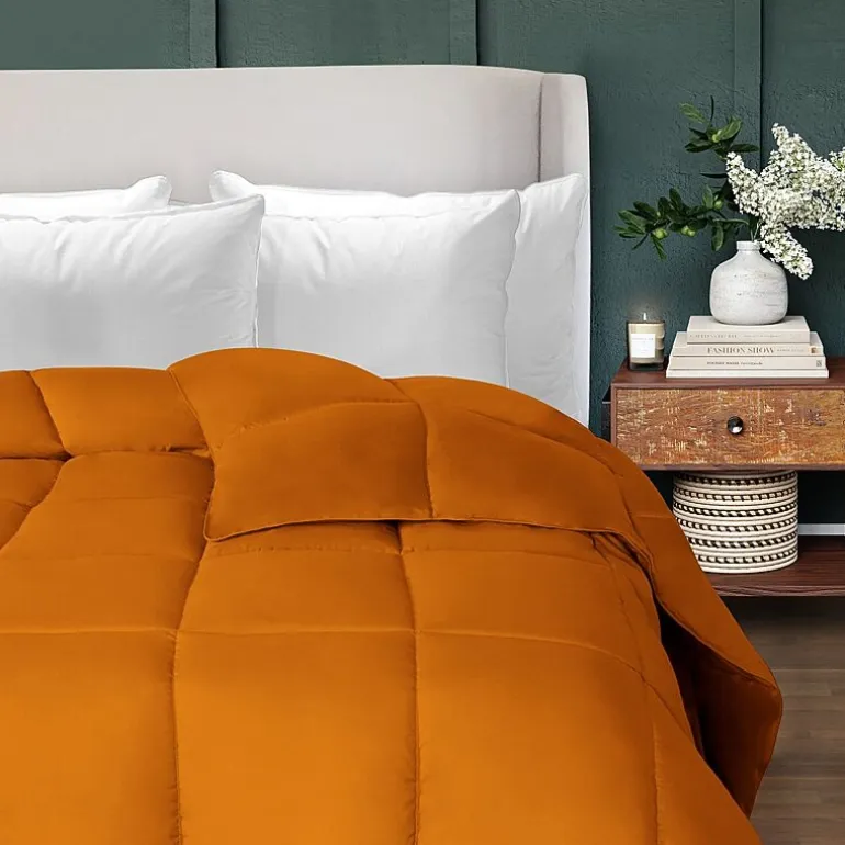 SUPERIOR® Solid All Season Plush Microfiber Down Alternative Hypoallergenic Comforter