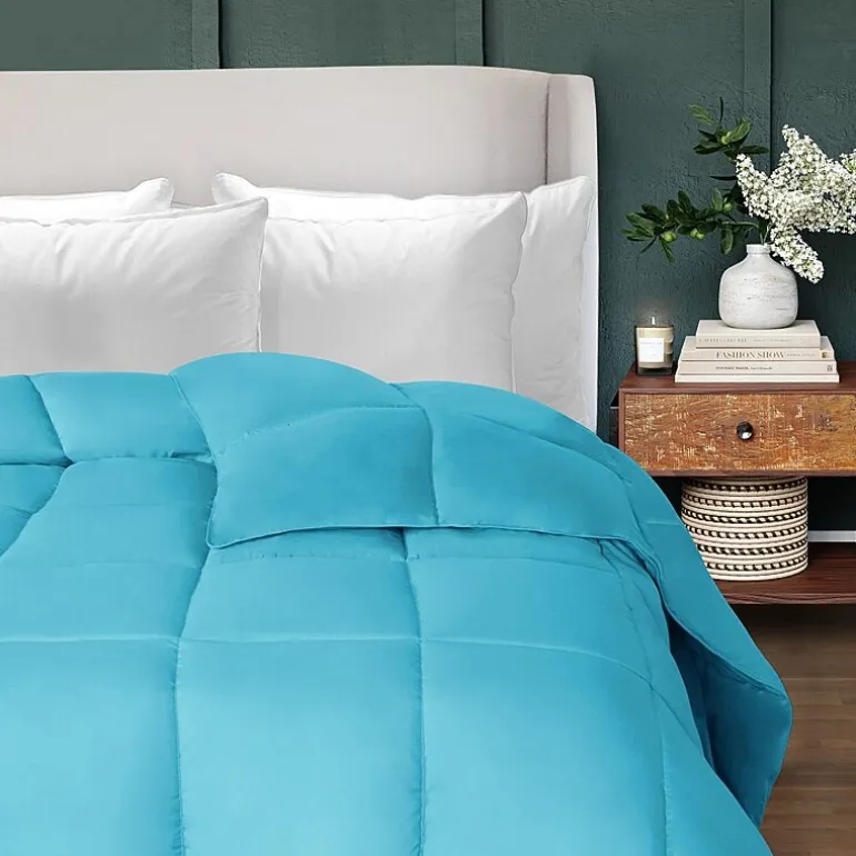 SUPERIOR® Solid All Season Plush Microfiber Down Alternative Hypoallergenic Comforter