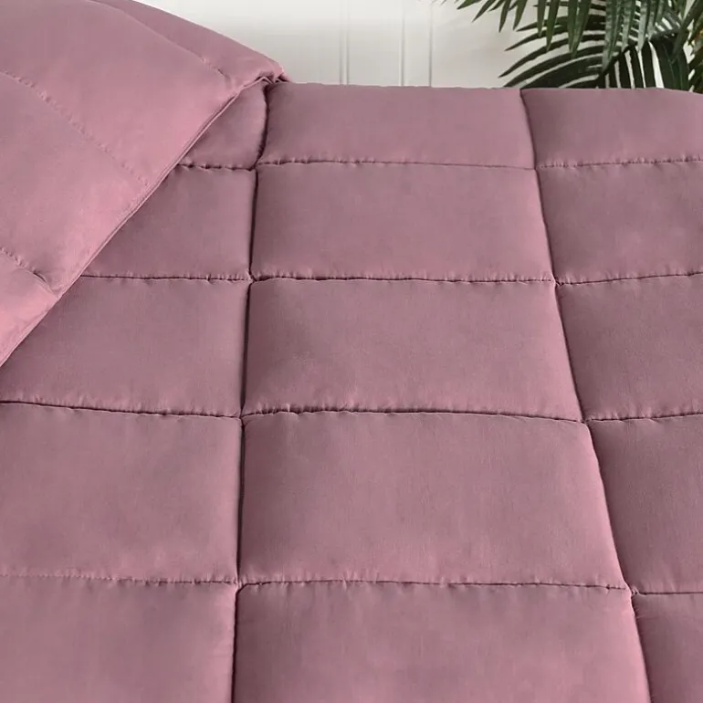 SUPERIOR® Solid All Season Plush Microfiber Down Alternative Hypoallergenic Comforter