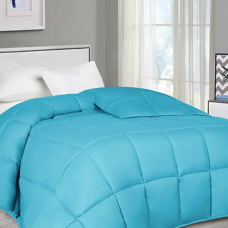 SUPERIOR® Solid All Season Plush Microfiber Down Alternative Hypoallergenic Comforter