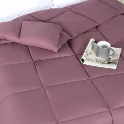 SUPERIOR® Solid All Season Plush Microfiber Down Alternative Hypoallergenic Comforter