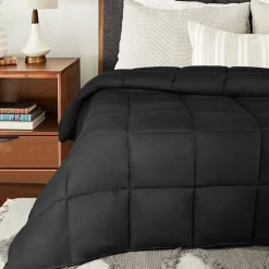 SUPERIOR® Solid All Season Plush Microfiber Down Alternative Hypoallergenic Comforter