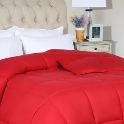 SUPERIOR® Solid All Season Plush Microfiber Down Alternative Hypoallergenic Comforter
