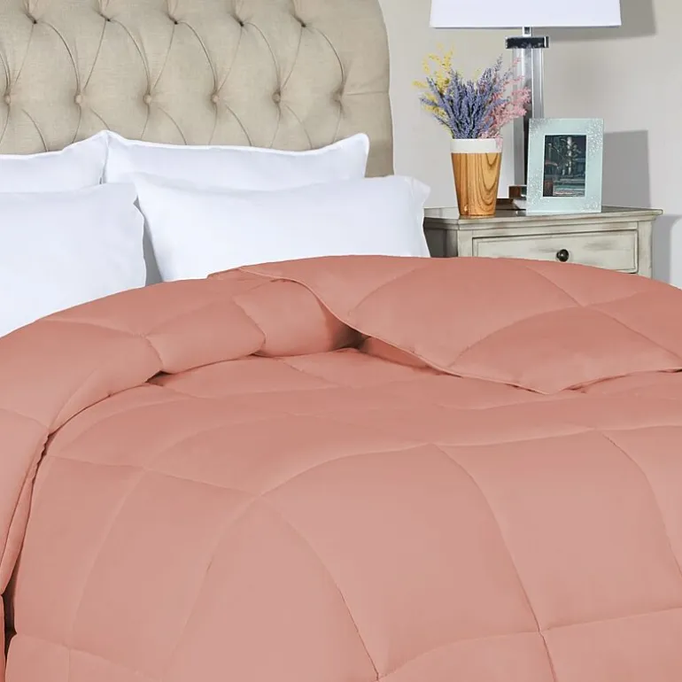 SUPERIOR® Solid All Season Plush Microfiber Down Alternative Hypoallergenic Comforter