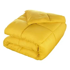 SUPERIOR® Solid All Season Plush Microfiber Down Alternative Hypoallergenic Comforter
