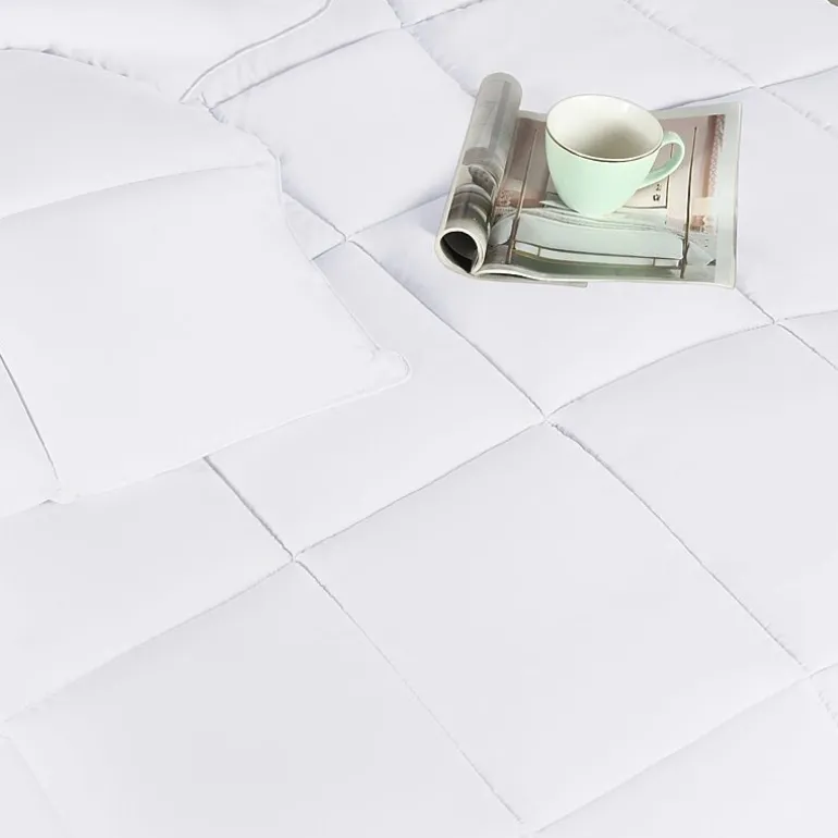 SUPERIOR® Solid All Season Plush Microfiber Down Alternative Hypoallergenic Comforter