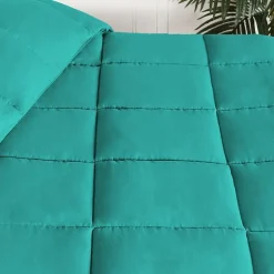 SUPERIOR® Solid All Season Plush Microfiber Down Alternative Hypoallergenic Comforter