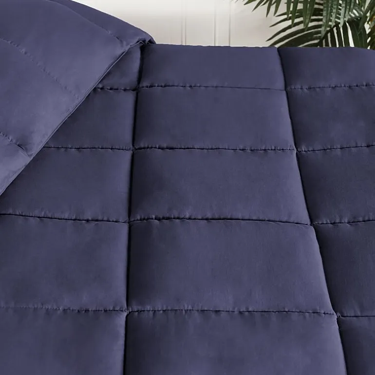 SUPERIOR® Solid All Season Plush Microfiber Down Alternative Hypoallergenic Comforter