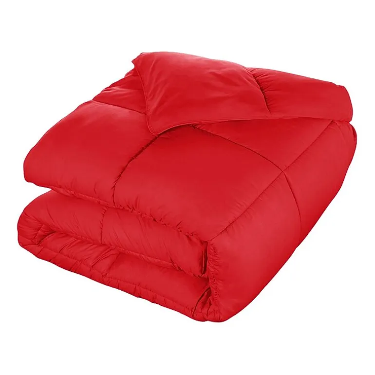 SUPERIOR® Solid All Season Plush Microfiber Down Alternative Hypoallergenic Comforter