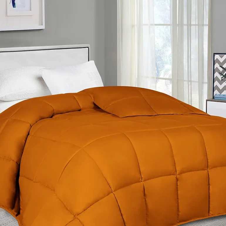 SUPERIOR® Solid All Season Plush Microfiber Down Alternative Hypoallergenic Comforter