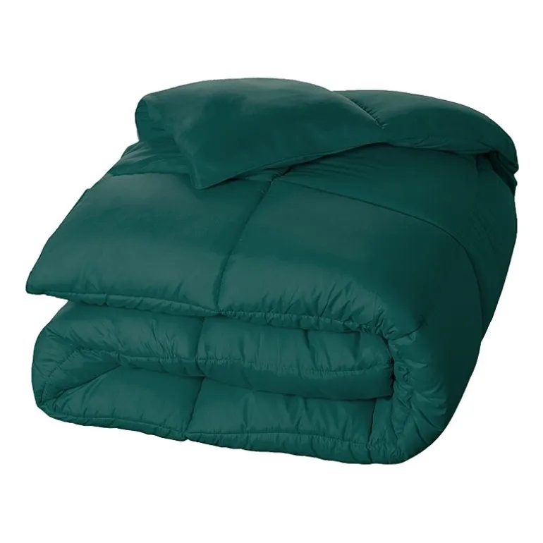 SUPERIOR® Solid All Season Plush Microfiber Down Alternative Hypoallergenic Comforter