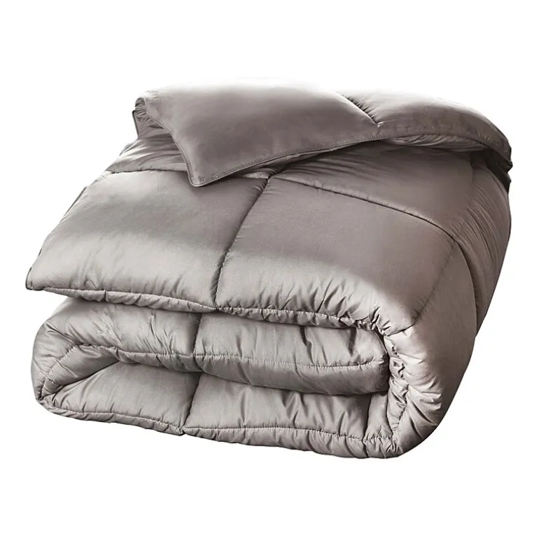 SUPERIOR® Solid All Season Plush Microfiber Down Alternative Hypoallergenic Comforter