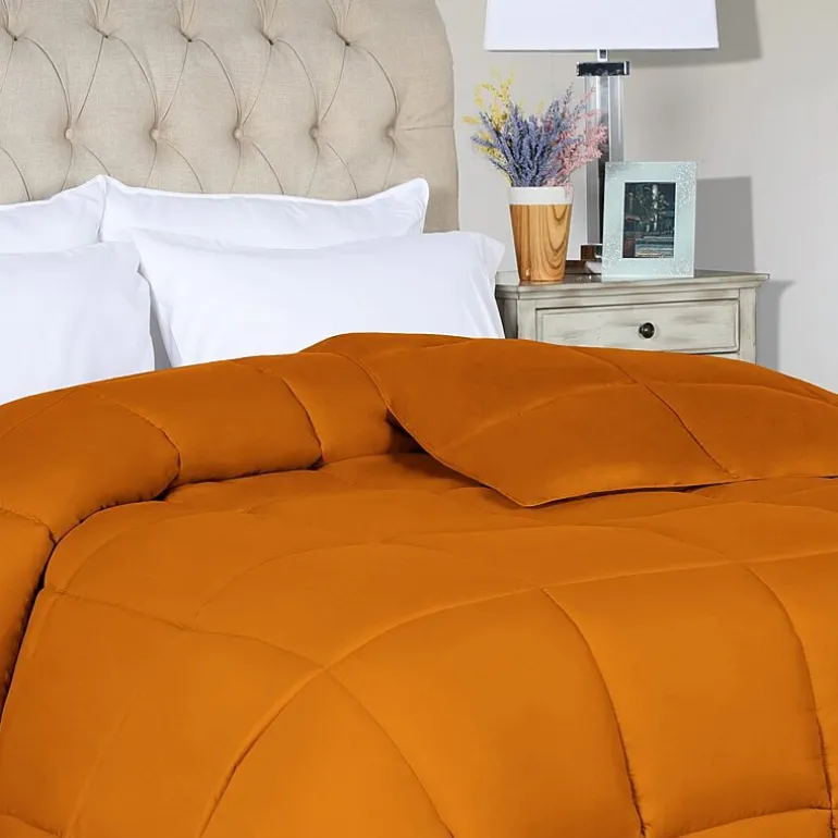 SUPERIOR® Solid All Season Plush Microfiber Down Alternative Hypoallergenic Comforter