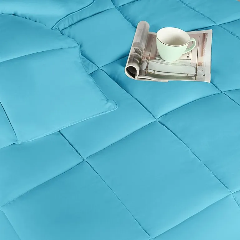 SUPERIOR® Solid All Season Plush Microfiber Down Alternative Hypoallergenic Comforter