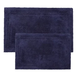 SUPERIOR® Solid Cotton 2-Pc Bath Rug