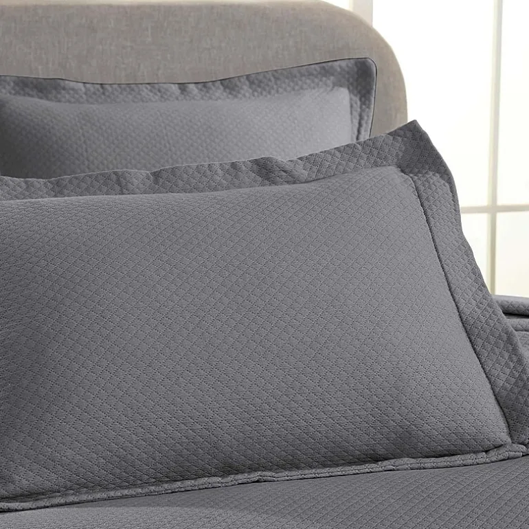 SUPERIOR® Solitaire Diamond Matelasse Geometric Jacquard Bedspread