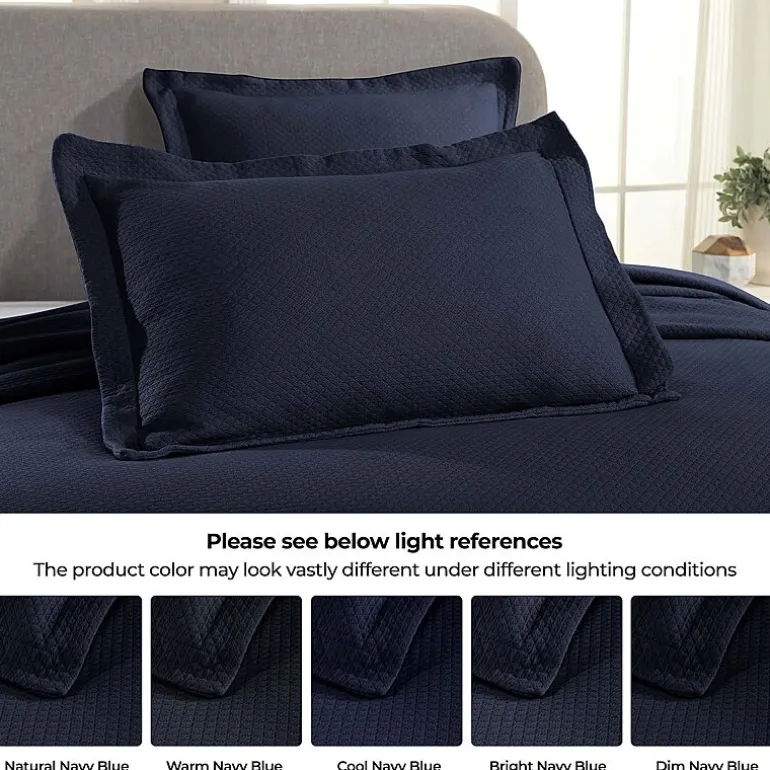 SUPERIOR® Solitaire Diamond Matelasse Geometric Jacquard Bedspread
