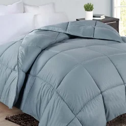 SUPERIOR® Striped All Season Plush Reversible Down Alternative Hypoallergenic Comforter