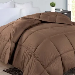 SUPERIOR® Striped All Season Plush Reversible Down Alternative Hypoallergenic Comforter
