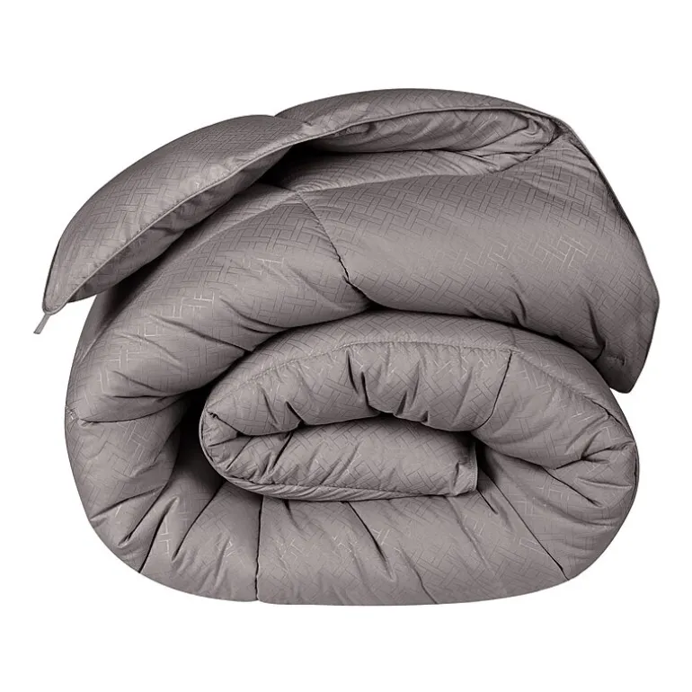 SUPERIOR® Striped All Season Plush Reversible Down Alternative Hypoallergenic Comforter