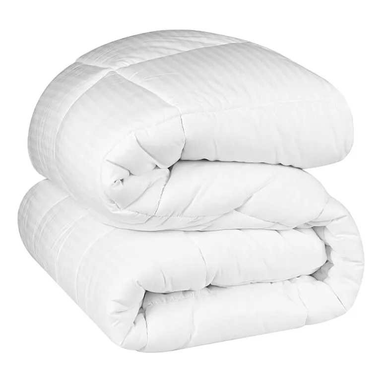 SUPERIOR® Striped All Season Plush Reversible Down Alternative Hypoallergenic Comforter
