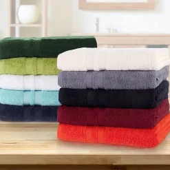SUPERIOR® Ultra Collection | 100% Cotton 6-pc. Quick Dry Solid Bath Towel Set