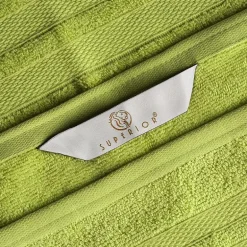 SUPERIOR® Ultra Collection | 100% Cotton 6-pc. Quick Dry Solid Bath Towel Set