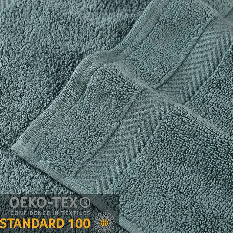 SUPERIOR® Zero Twist Cotton Chevron 2-pc. Bath Sheet