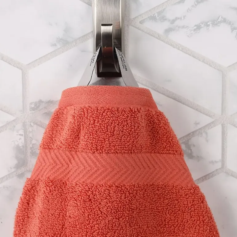 SUPERIOR® Zero Twist Cotton Chevron 2-pc. Bath Sheet