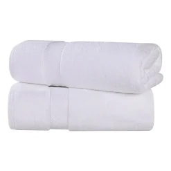 SUPERIOR® Zero Twist Cotton Chevron 2-pc. Bath Sheet