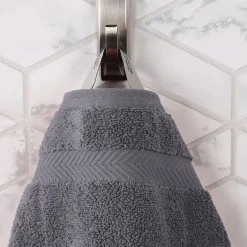 SUPERIOR® Zero Twist Cotton Chevron 2-pc. Bath Sheet
