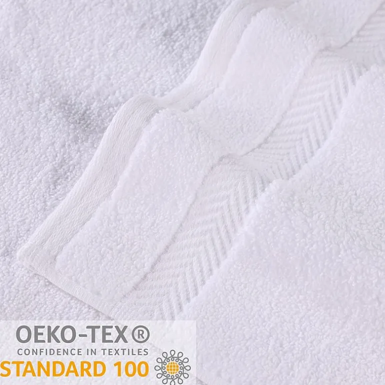 SUPERIOR® Zero Twist Cotton Chevron 2-pc. Bath Sheet