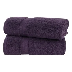 SUPERIOR® Zero Twist Cotton Chevron 2-pc. Bath Sheet