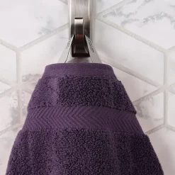 SUPERIOR® Zero Twist Cotton Chevron 2-pc. Bath Sheet