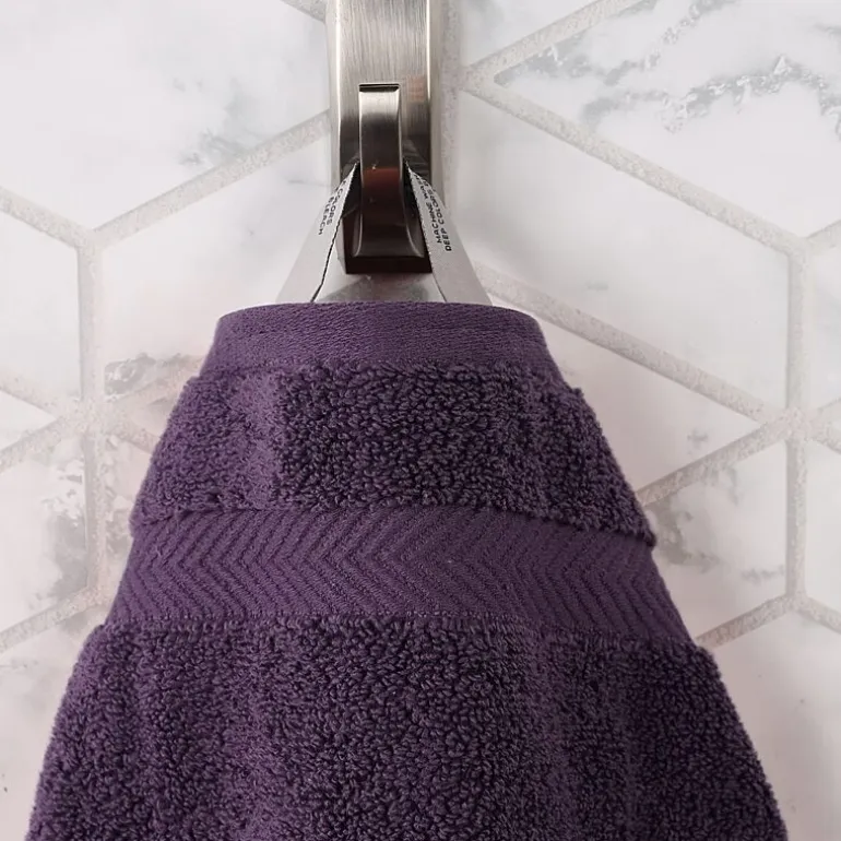 SUPERIOR® Zero Twist Cotton Chevron 2-pc. Bath Sheet