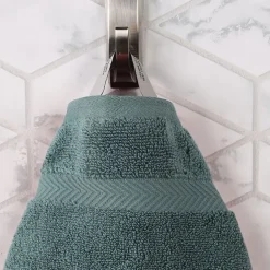 SUPERIOR® Zero Twist Cotton Chevron 2-pc. Bath Sheet