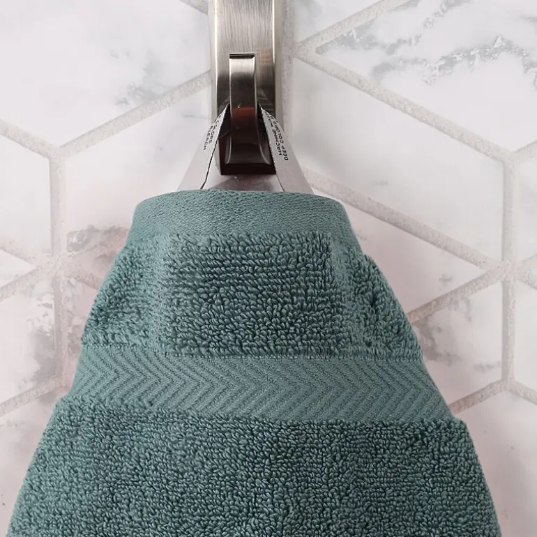 SUPERIOR® Zero Twist Cotton Chevron 2-pc. Bath Sheet