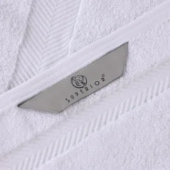 SUPERIOR® Zero Twist Cotton Chevron 2-pc. Bath Sheet